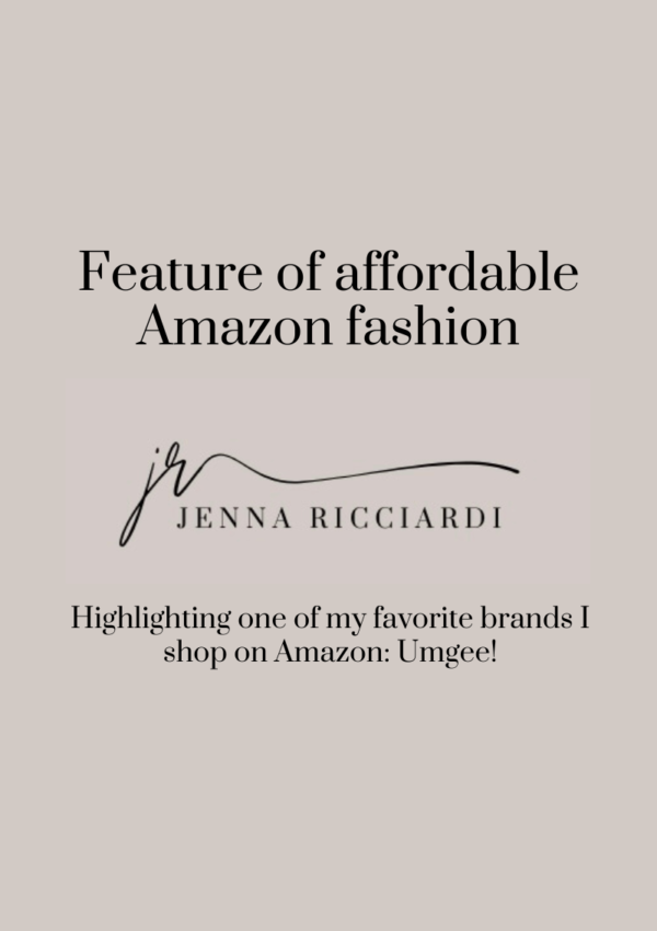 Feature of Affordable Amazon Fashion – Highlighting One of My Favorite Brands I Shop on Amazon: Umgee!