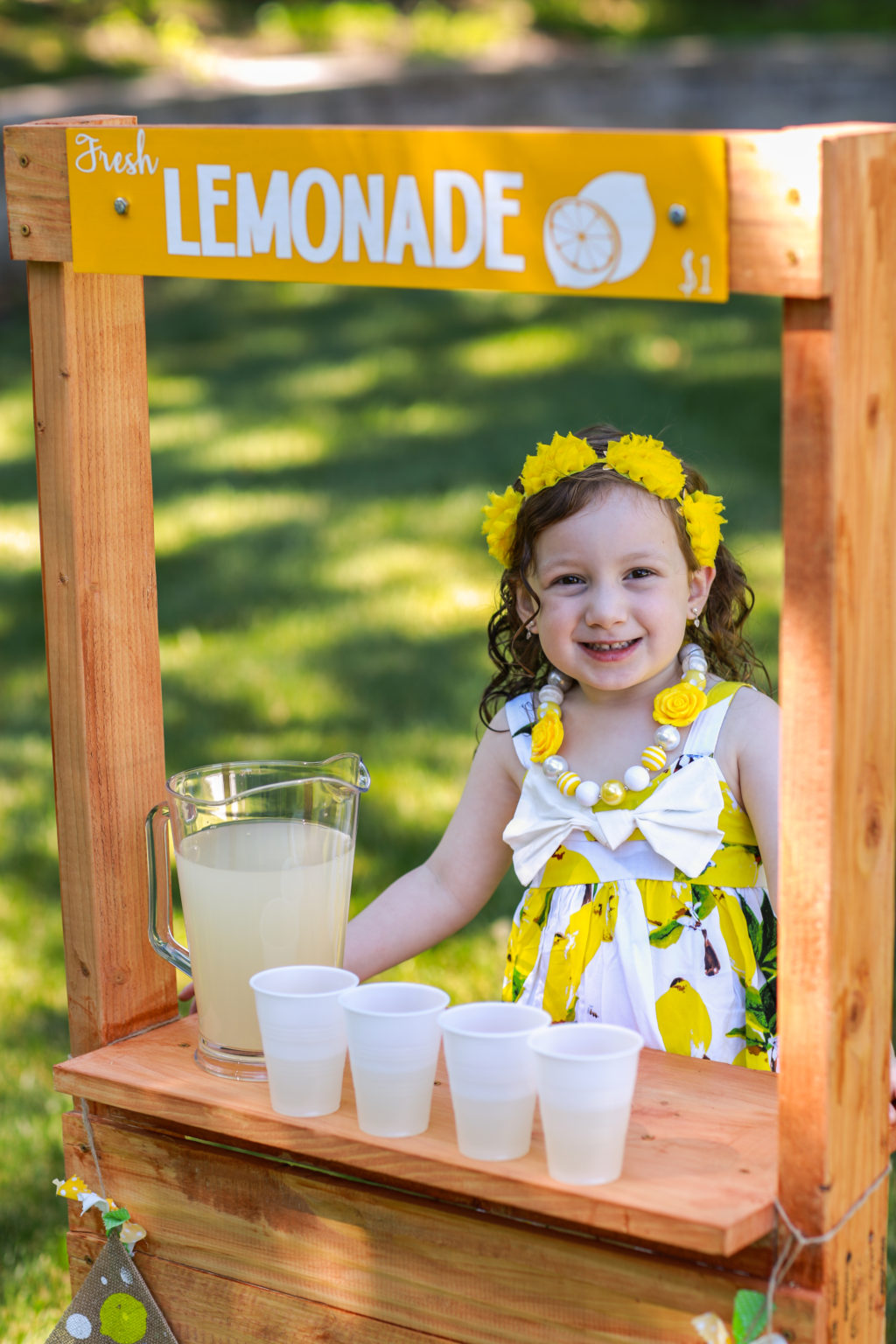 Adorable Lemonade Stand Photoshoot Check Out the Photos