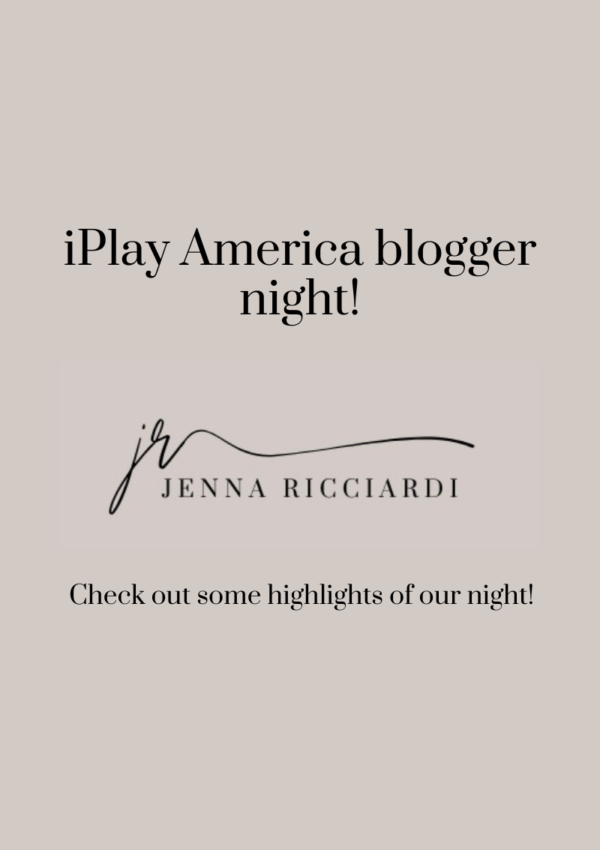 iPlay America Blogger Night!