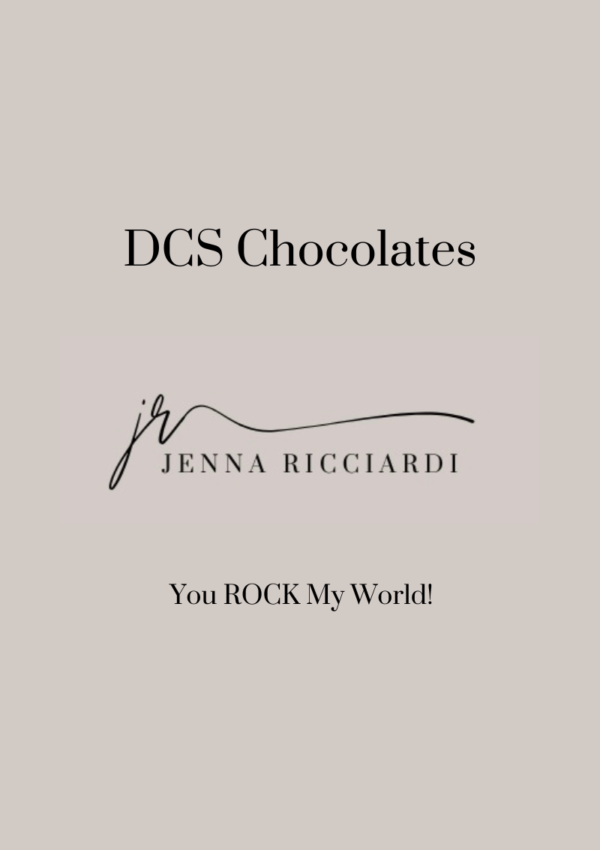 DCS Chocolates – You ROCK My World!