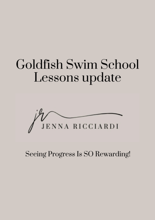 Goldfish Swim School Lessons Update – Seeing Progress Is SO Rewarding!