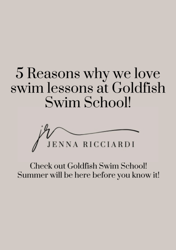 5 Reasons Why We Love Swim Lessons at Goldfish Swim School!