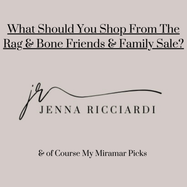 What Should You Shop From The Rag & Bone Friends & Family Sale?